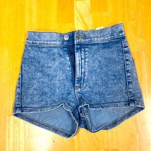 Garage denim short